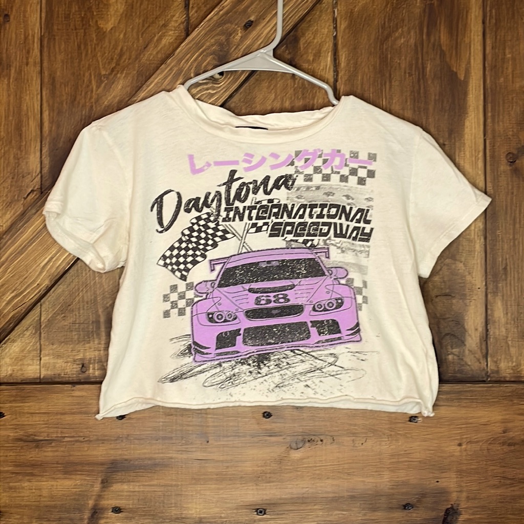 Originality Daytona International Speedway Crop Top Small Originality Daytona International Speedway Crop Top Small